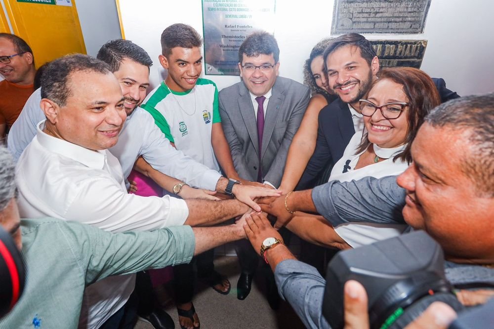 Governador Rafael Fonteles Inaugura Reforma Do Ceti Domingos Alves Da