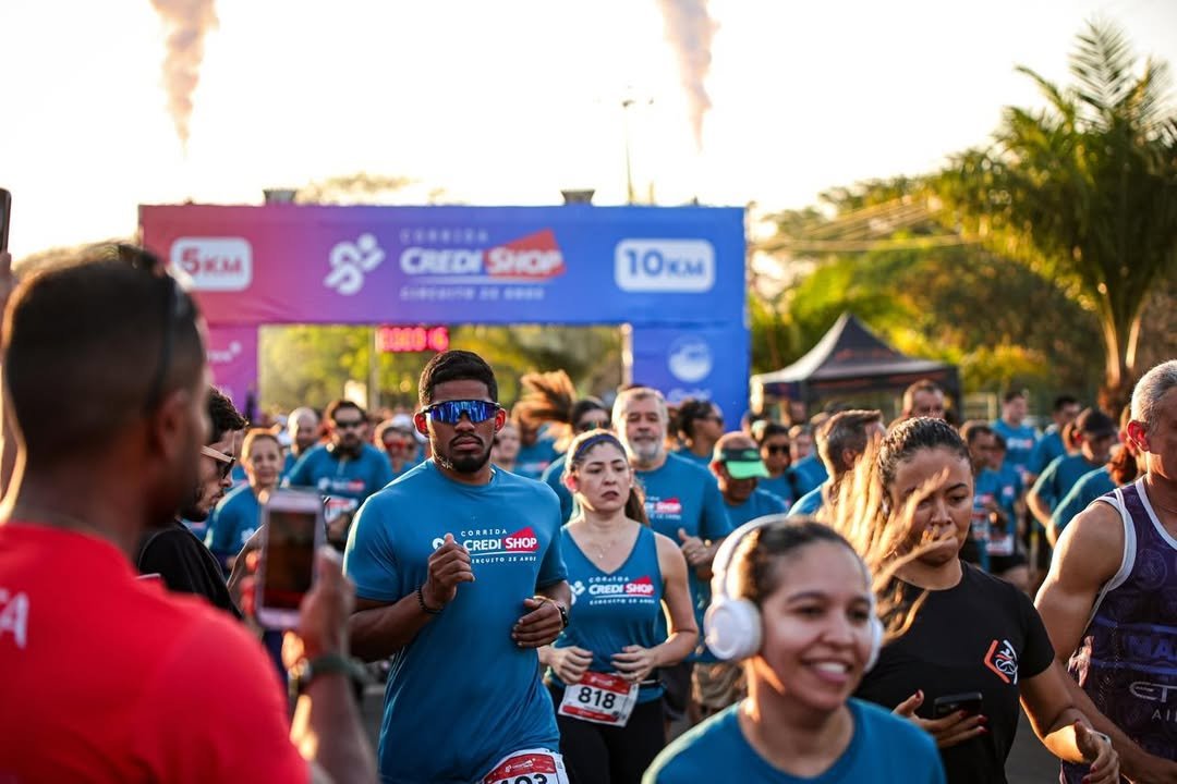 A competição oferece percursos de 5 km e 10 km