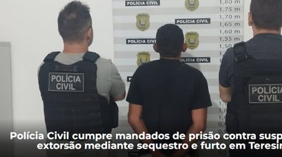 A prisão foi possível a partir de denúncias anônimas recebidas pela 6ª Seccional (Foto: Reprodução/SSPI)