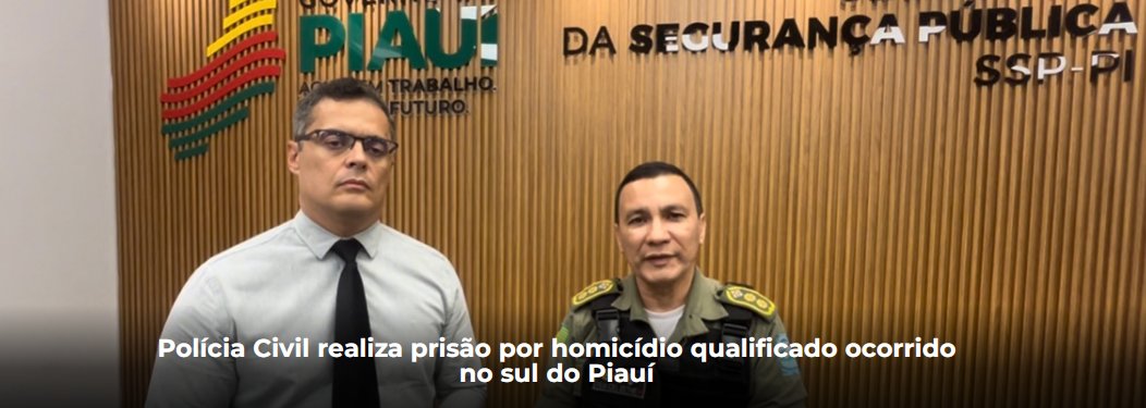 A prisão ocorreu na tarde do último sábado (18/10), em um condomínio no bairro Pedra Mole, na zona leste de Teresina.