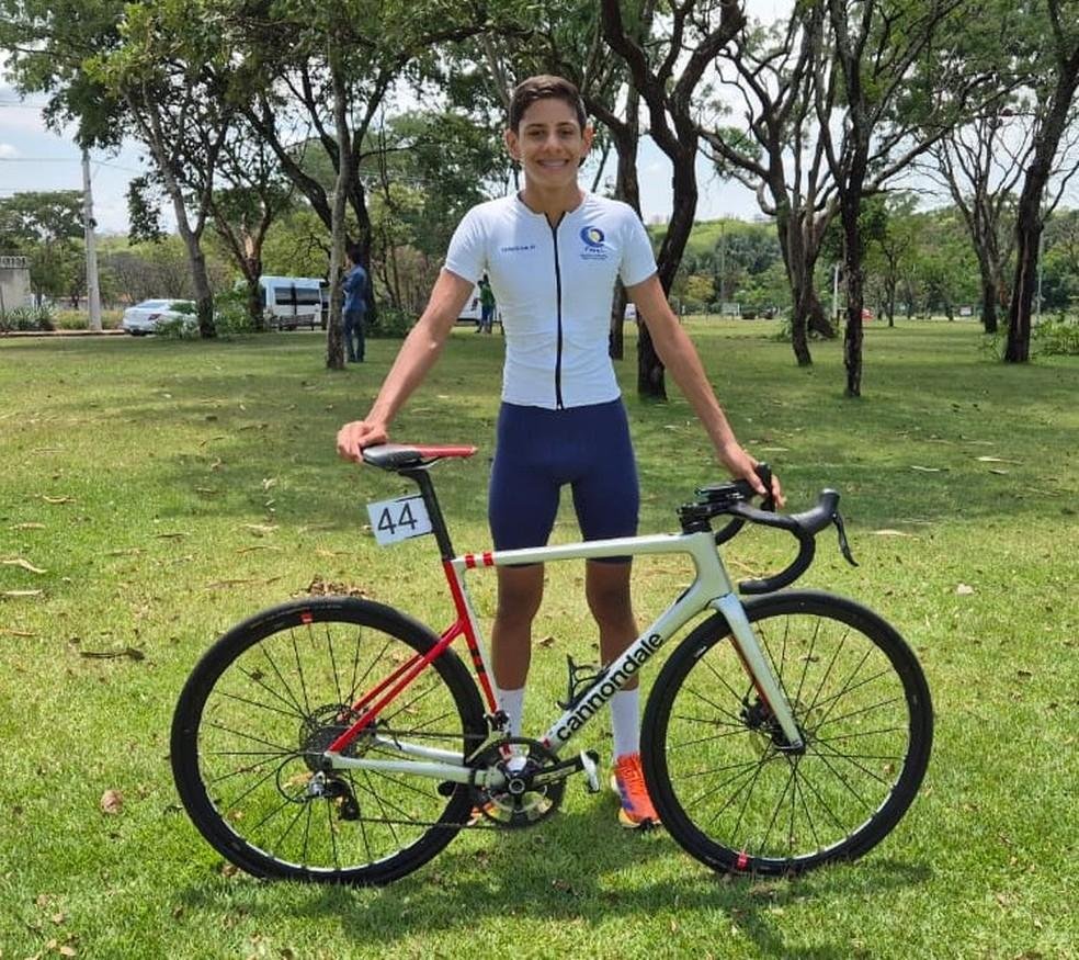 Atleta foi destaque no ciclismo.