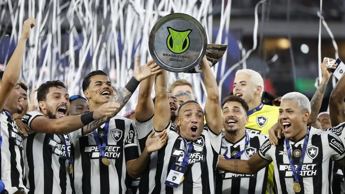 Botafogo, campeão do Campeonato Brasileiro 2024 (Foto: Rafael Ribeiro/CBF)