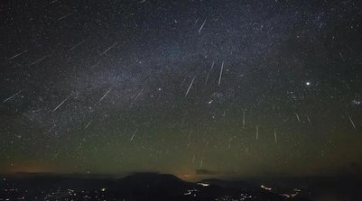 Chuva de meteoros Líridas (Foto: NASA/Divulgação)