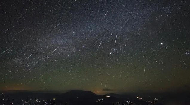 Chuva de meteoros Líridas (Foto: NASA/Divulgação)