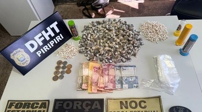 Com a conclusão dessa operação, a DFHT de Piripiri alcança 100% de elucidação dos homicídios (Foto: Reprodução/SSPI)