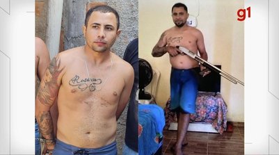 Foragido é morto em ação policial; homem é suspeito de mais de 20 homicídios em três estados (Foto: Montagem/g1)