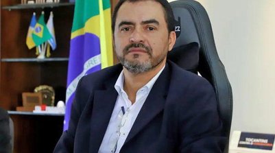 O governador Wanderlei Barbosa (Republicanos): seis meses de afastamento (Foto: Antonio Gonçalves/Governo do To)