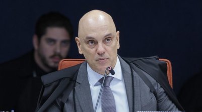 O ministro Alexandre de Moraes, durante julgamento na Primeira Turma do STF (Foto: Rosinei Coutinho/STF/21-10-2025)