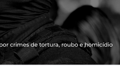 “Os crimes de tortura e roubo também geraram a operação realizada na semana passada (Foto: Reprodução/SSPI)