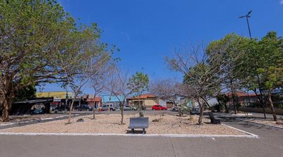 Praça do Renascença foi totalmente reformada. (Foto: Gabriel Paulino/Secom)