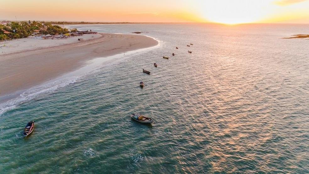 Praia do Coqueiro em Luís Correia.