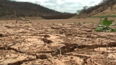 Quase metade do estado do Piauí está em alerta por causa da seca (Foto: Reprodução)