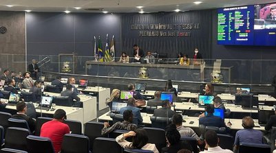 Votação de empréstimo de R$ 435 mi para Prefeitura de Teresina é suspensa após vereadores pedirem vistas (Foto: Eric Souza/g1)