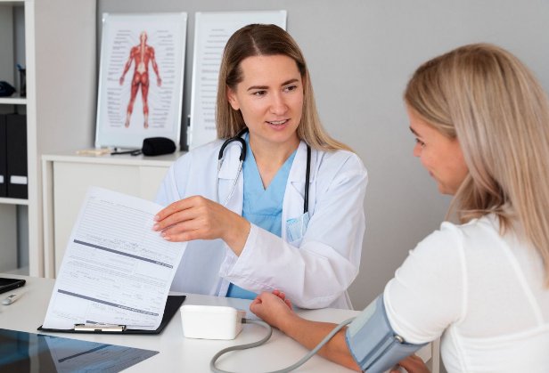 A médica Márcia Fernanda Pinho, especialista em clínica médica da Clínica DMI