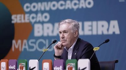 Ancelotti faz convocação para dois últimos amistosos da seleção brasileira masculina em 2025 - em 03/11 (Foto: © RAFAEL RIBEIRO/CBF\r\r\r\r)