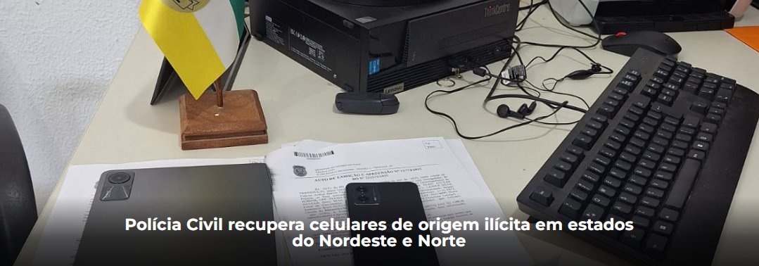 De acordo com o delegado Arthur Leal, é importante que a população adote medidas preventivas