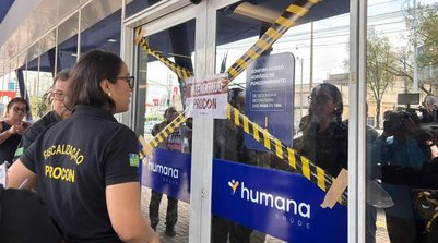 Humana Saúde é interditada pelo Procon (Foto: Sthefany Prado (G1/PI))