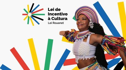 Logomarca da Lei de Incentivo à Cultura, a Lei Rouanet (Foto: Ministério da Cultura/Reprodução)