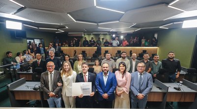 Mais 15 servidores aprovados no último concurso passam a integrar o Legislativo (Foto: Foto: Thiago Amaral / Ascom Alepi)