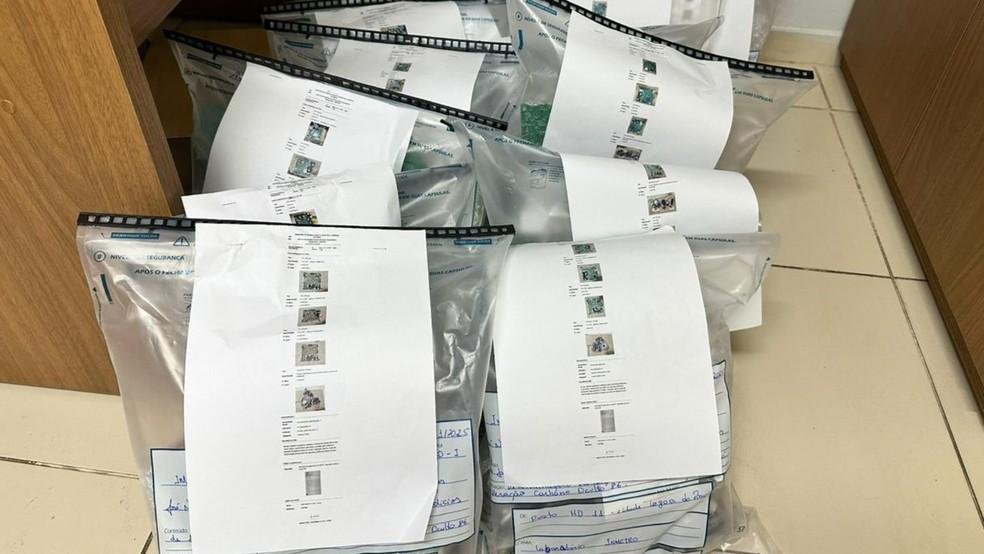 Placas apreendidas na Operação Carbono Oculto serão analisadas na Bahia