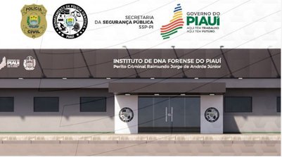 Representando um marco para a perícia criminal piauiense, o novo prédio conta com um investimento superior a R$ 4,1 milhões. (Foto: Reprodução/SSPI)