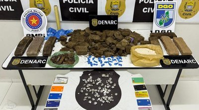 Segundo o diretor da DEOP, delegado Tales Gomes, a prisão decorre do cumprimento de mandado de prisão (Foto: Reprodução/SSPI)