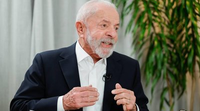 3 dez. 2025 - Lula durante entrevista. Foto: Ricardo Stuckert/Presidência da República (Foto: Divulgação / InfoMoney)