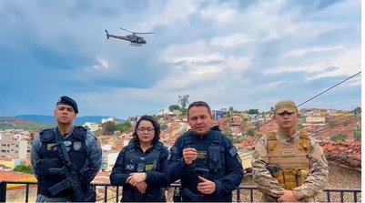 A ação resultou no cumprimento de 27 mandados de busca e apreensão e oito mandados de prisão preventiva (Foto: Reprodução/SSPI)