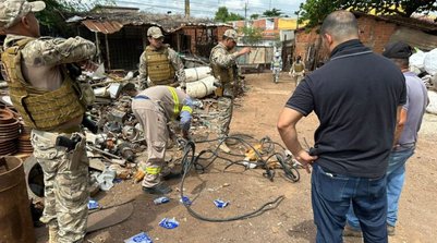 A ação resultou no cumprimento de mandado de prisão preventiva, além de mandados de busca e apreensão expedidos pela Justiça. (Foto: Reprodução/SSPI)