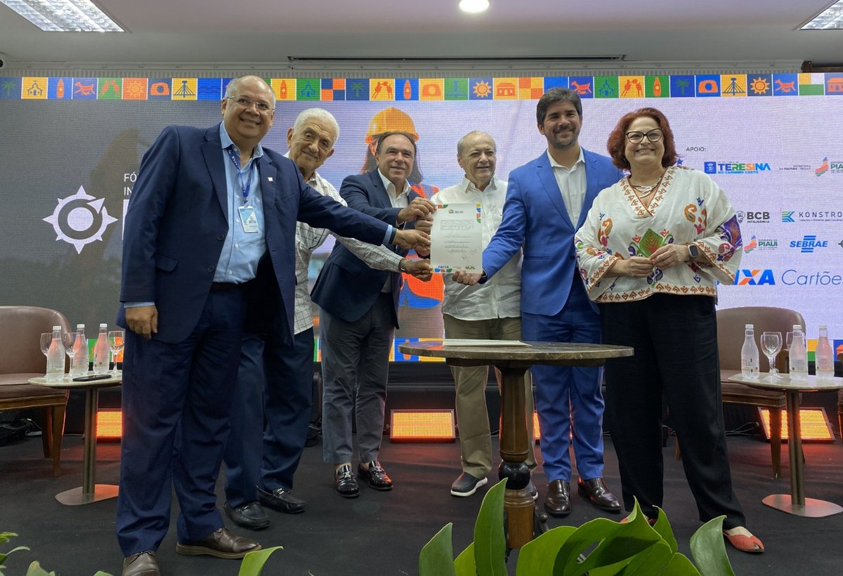 A adesão aconteceu na manhã dessa sexta-feira (12) no segundo dia do Fórum Norte e Nordeste da Indústria da Construção