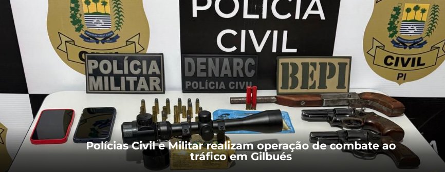 A Polícia Civil do Piauí reforça o compromisso com a repressão qualificada ao tráfico de drogas