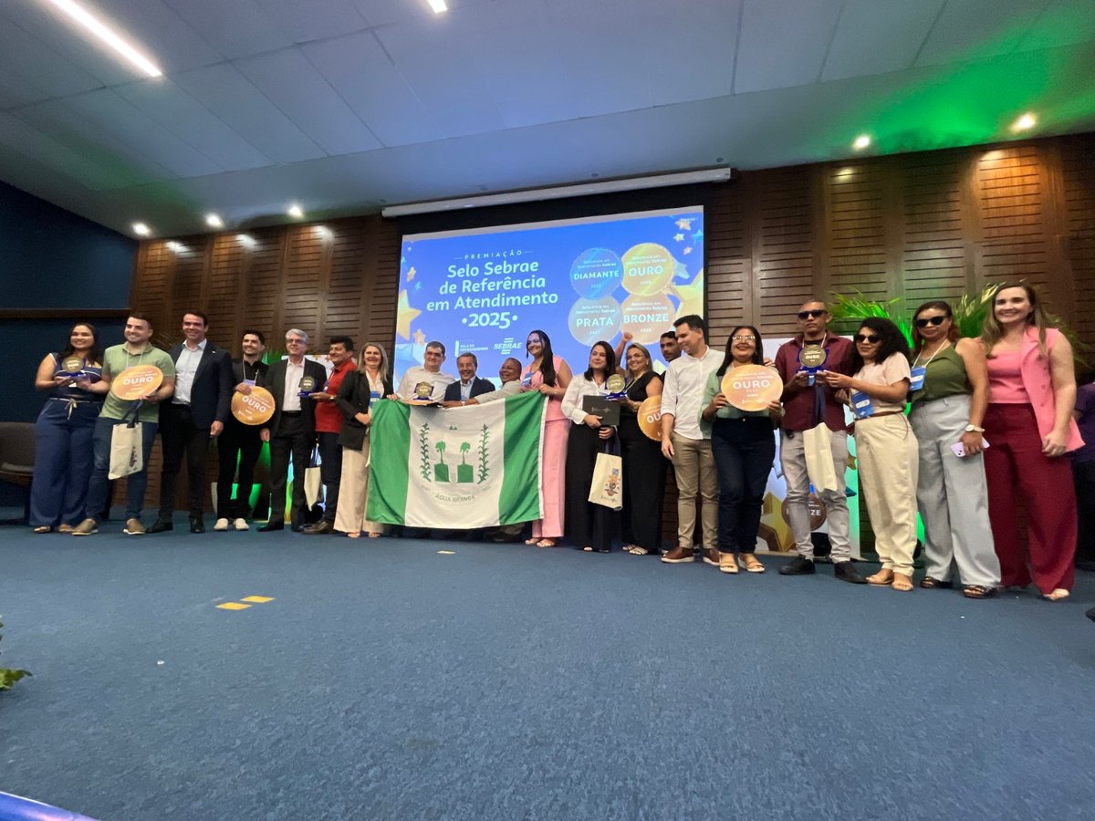 Água Branca conquista Selo Sebrae Ouro pela segunda vez e se destaca como referência em atendimento no Piauí