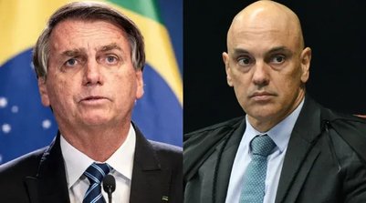 Ainda de acordo com o despacho, Bolsonaro possui condições de receber atendimento médico adequado no local onde está custodiado, na Superintendência Regional da Polícia Federal, em Brasília (Akos Stiller/Bloomberg Carlos Moura/SCO/STF/Bloomberg) (Foto: Divulgação)