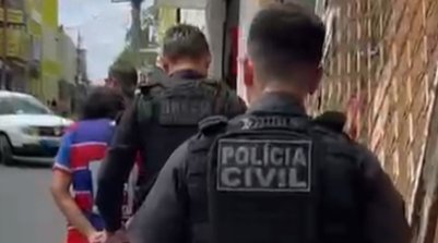 Ela também possui ligação com o criminoso conhecido como “Lagartão”, que foi detido na mesma manhã (Foto: Reprodução/SSPI)