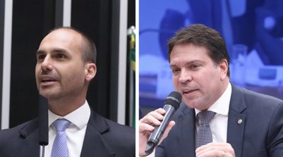 Missionário José Olimpio ocupou a vaga de Eduardo, e Dr. Flávio será convocado para assumir a vaga de Ramagem (Foto: Reprodução/Agência Câmara de Notícias)