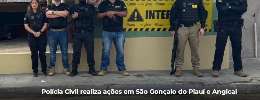 Na manhã desta quarta-feira (31/12), foi dado cumprimento, na cidade de Angical,