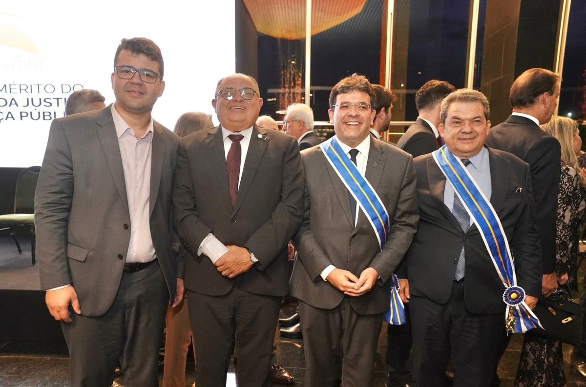 O momento ocorreu no Palácio da Justiça, em Brasília (DF).