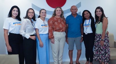 Para marcar o início do programa no Piauí, (Foto: Reprodução)