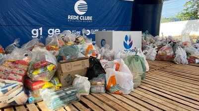 Prato Cheio: Pontos de doação funcionam normalmente no feriado de segunda-feira (8) (Foto: Izabella Lima/g1 Piauí)