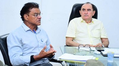 Prefeitura de Floriano realiza reunião estratégica sobre gestão de riscos e desastres no período chuvoso (Foto: Divulgação / Prefeitura Municipal de Floriano)