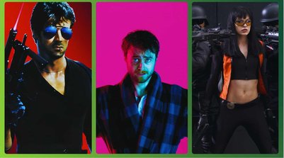 Stallone Cobra, Armas em Jogo e Ultravioleta (HBOmax/divulgação) (Foto: Divulgação)