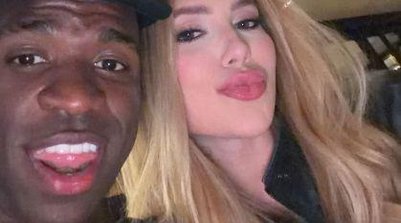 Vini Jr. e Virginia anunciaram o namoro no fim de outubro (Foto: Instagram/Vinicius Jr.)