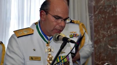 Almirante Marcos Sampaio Olsen - Divulgação Marinha (Foto: Divulgação / InfoMoney)