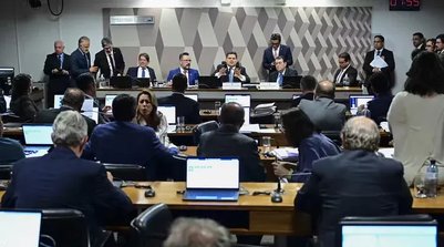 Comissão de Constituição, Justiça e Cidadania (CCJ) do Senado (Andressa Anholete/Agência Senado) (Foto: Divulgação)