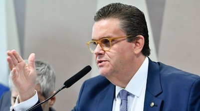 Comissão de Transparência, Governança, Fiscalização e Controle e Defesa do Consumidor (CTFC) promove audiência pública com ministro da Previdência Social, Wolney Queiroz• Geraldo Magela/Agência Senado (Foto: • Geraldo Magela/Agência Senado)