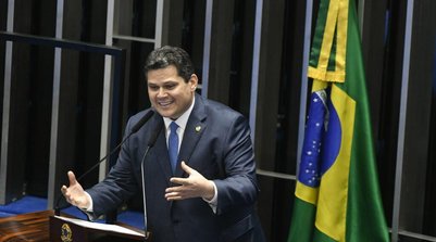 Davi Alcolumbre, presidente do Senado (Foto: Marcos Oliveira/Agência Senado)