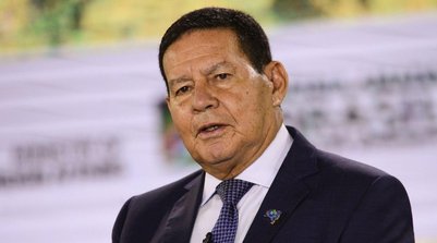 Hamilton Mourão, senador e ex-vice-presidente• Marcelo Camargo/Agência Brasil (Foto: • Marcelo Camargo/Agência Brasil)
