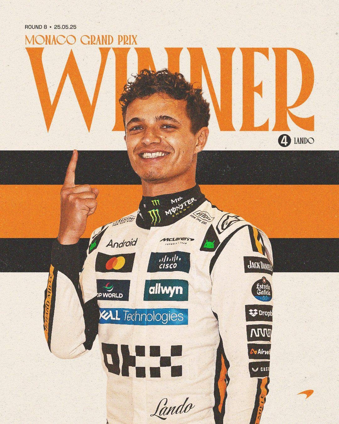 Lando Norris conquista sua primeira vitória