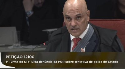 Ministro Alexandre de Moraes é o relator do caso (Foto: (Reprodução: YouTube/TV Justiça))
