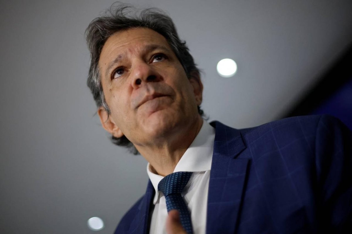 Ministro da Fazenda, Fernando Haddad, no Palácio do Planalto, em Brasília29/01/2025REUTERS/Adriano Machado